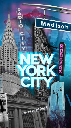 coque New York City II [blue]